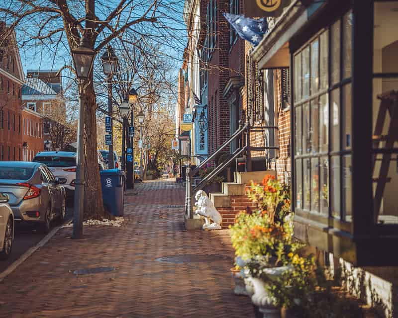 A photo of Old Town Alexandria