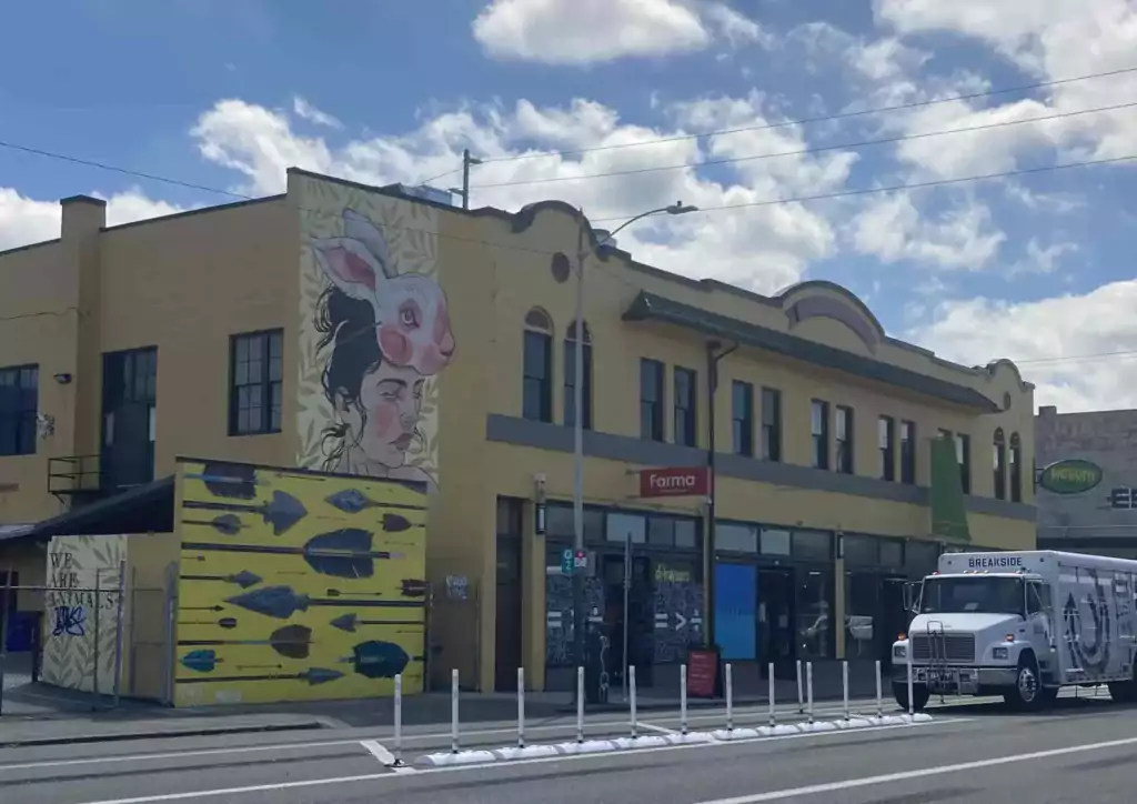 A mural on the side of a building in Portland | Bellhop